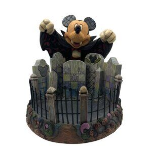 Disney Traditions Mickey Mouse Dracula Figurine By Jim Shore Enesco